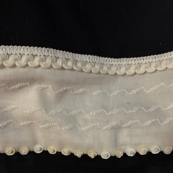 Etcetera Black and White Striped Pencil Skirt - Picture 6 of 6